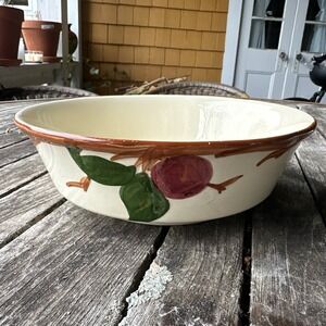 Vintage Franciscan Ware Apple Serving Bowl 9" X 3"